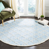 Precious Hand Tufted Performance Geometric Rug