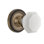 Rope Rosette with Waldorf White Milk Knob