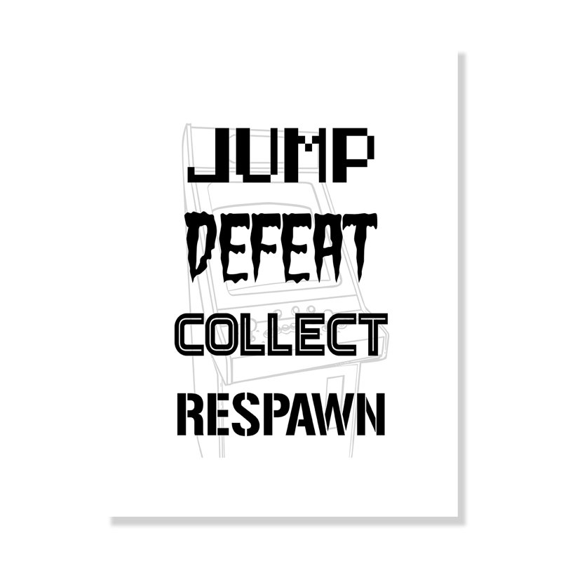 «Gaming Rules 1», impression sur papier, H 16 po x l 12 po x P 1 po, Papier