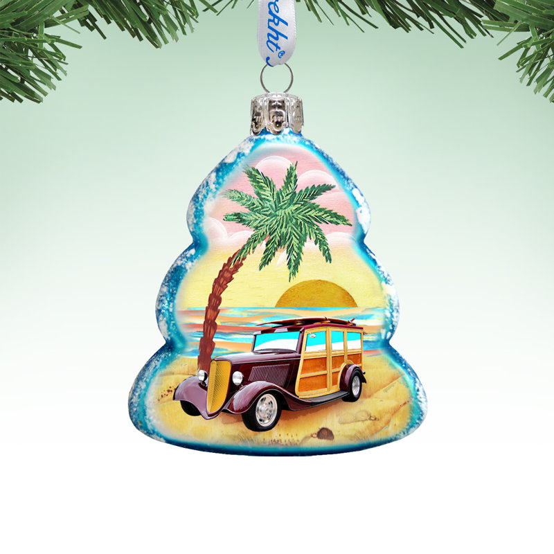 Keepsake 3'' Handmade Wood Holiday Shaped Ornament