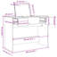 Peysley Dressing Table with Mirror-895699072