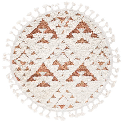Kangley Performance Geometric Tassel Rug