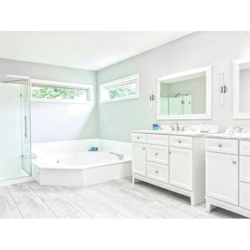 Mirada Steel Armed Sconce, LED