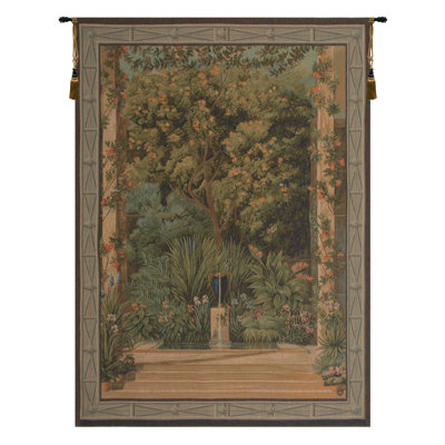 Zahara Loom Woven Cotton Blend Wall Hanging