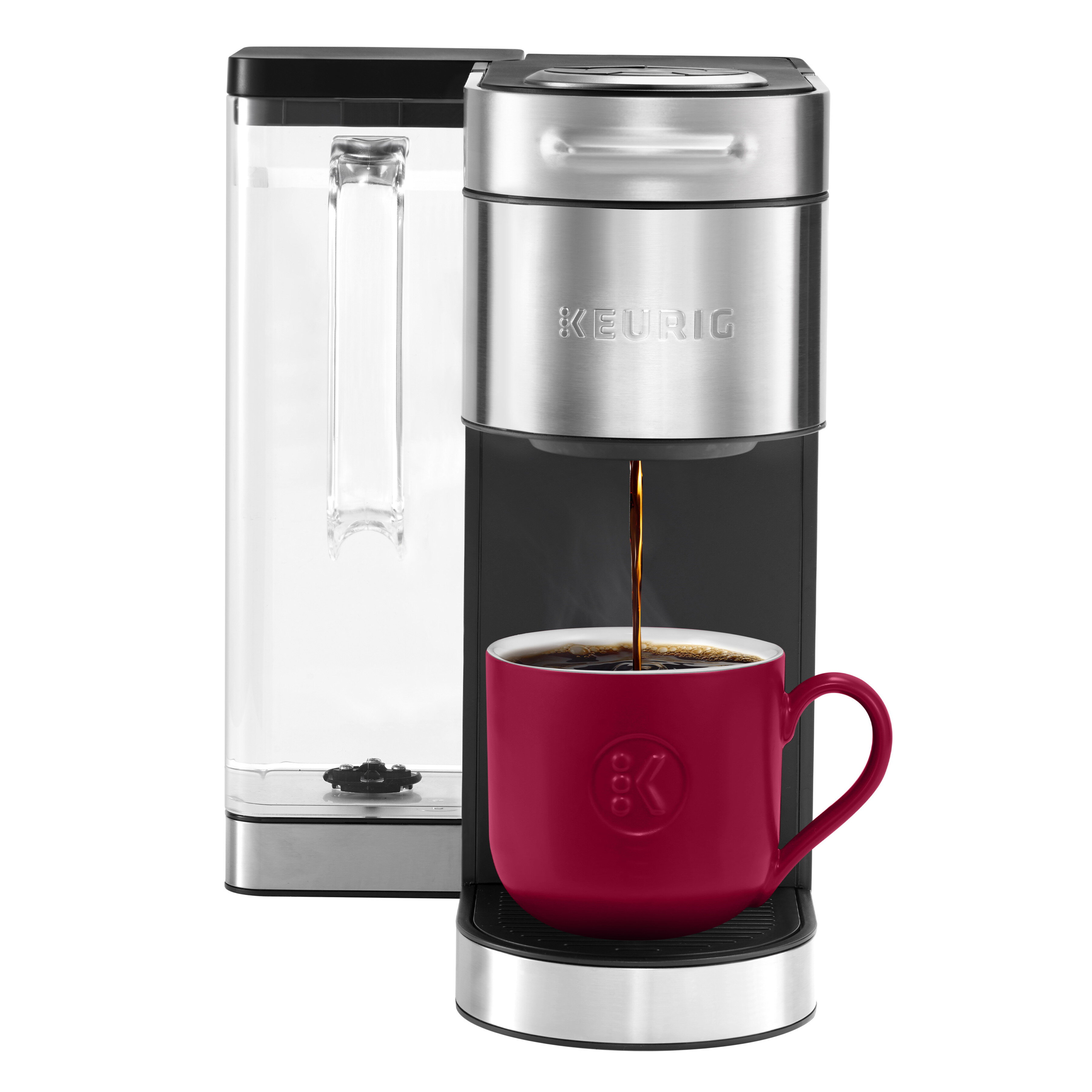  OVENTE 2-in-1 Single Serve Coffee Maker K Cup