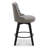 Arjean Swivel Upholstered Counter Stool with Metal Frame-89181607-99407067