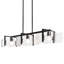 Lustre linéaire surdimensionné 41 po 3 lumières
