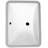 ANZZI Dahlia Series 15.25 " Vitreous China Rectangular Bathroom Sink and Overflow Hole