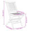 Bowmanstown Solid Wood Patio Folding Chair Folding Chair Set