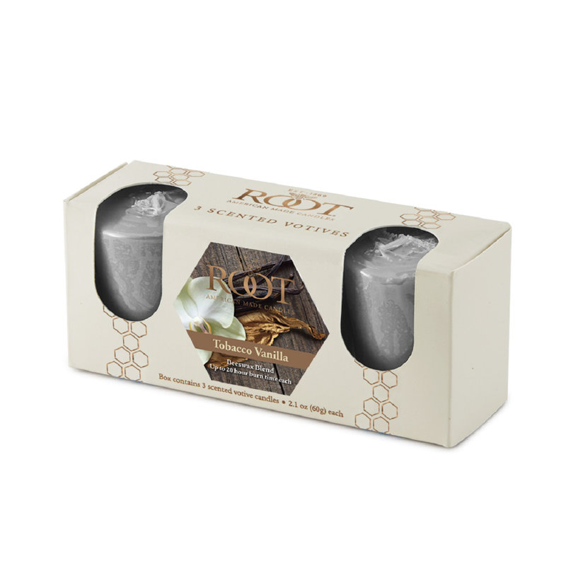 Tobacco Vanilla Scented Votive Candle