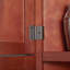 Armoire de rangement pour garde-manger de coin à 4 niveaux avec 8 portes et tablettes pour organiser les essentiels culinaires dans la cuisine, le salon et la salle de bain-907958520