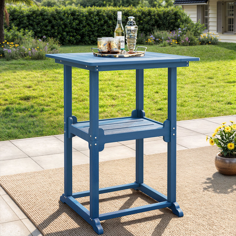 Table de patio carrée Pennington Cedartown, Marine