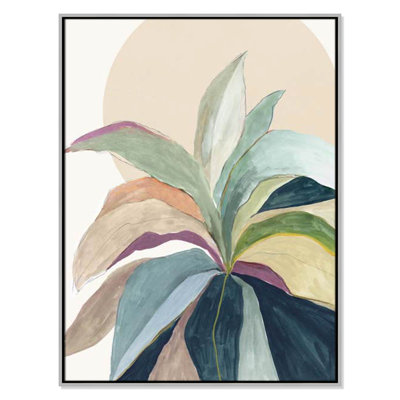 Sherbrooke Sunny Bright Leaves II by Asia Jensen Print