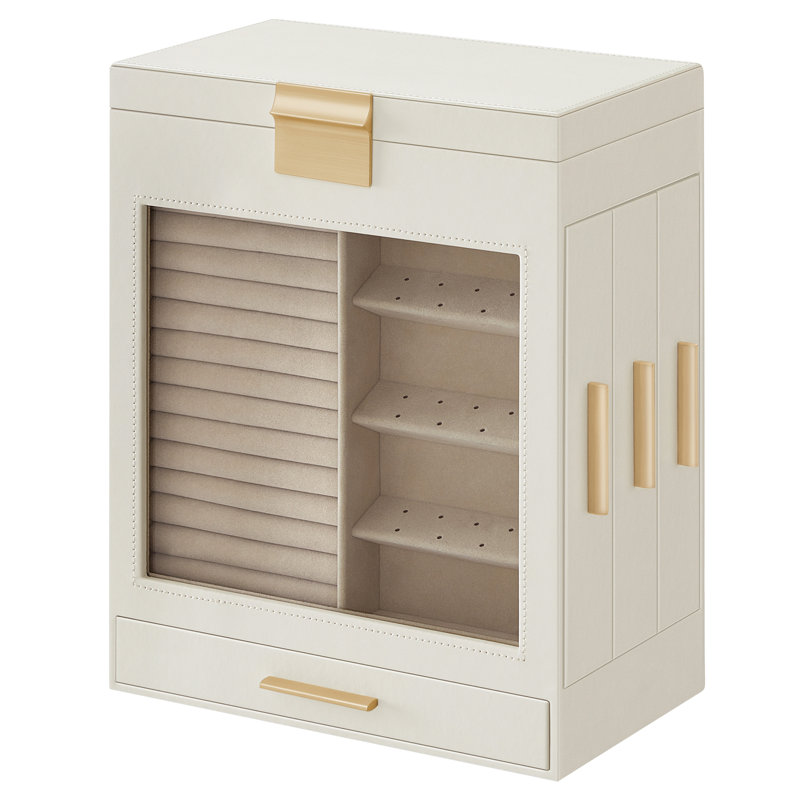 Berthille Jewellery Box +, Cloud White