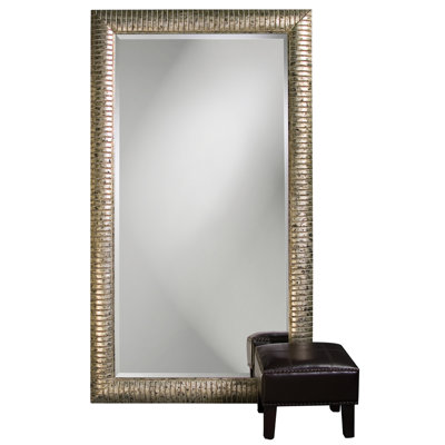 Transitional Flat Beveled Mirror