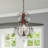 Sidney 1 - Light Bronze Unique/Statement Pendant
