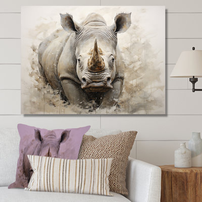 " Mighty Strong Rhinoceros I "