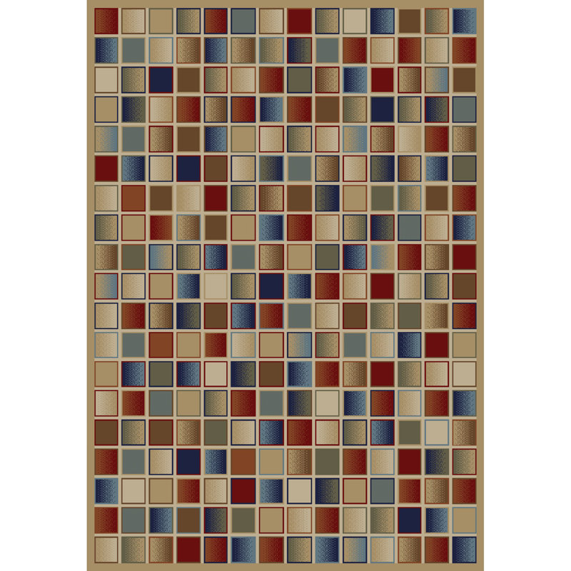 Savoy Geometric Indoor Rug, Rectangle 7'10" x 9'10"