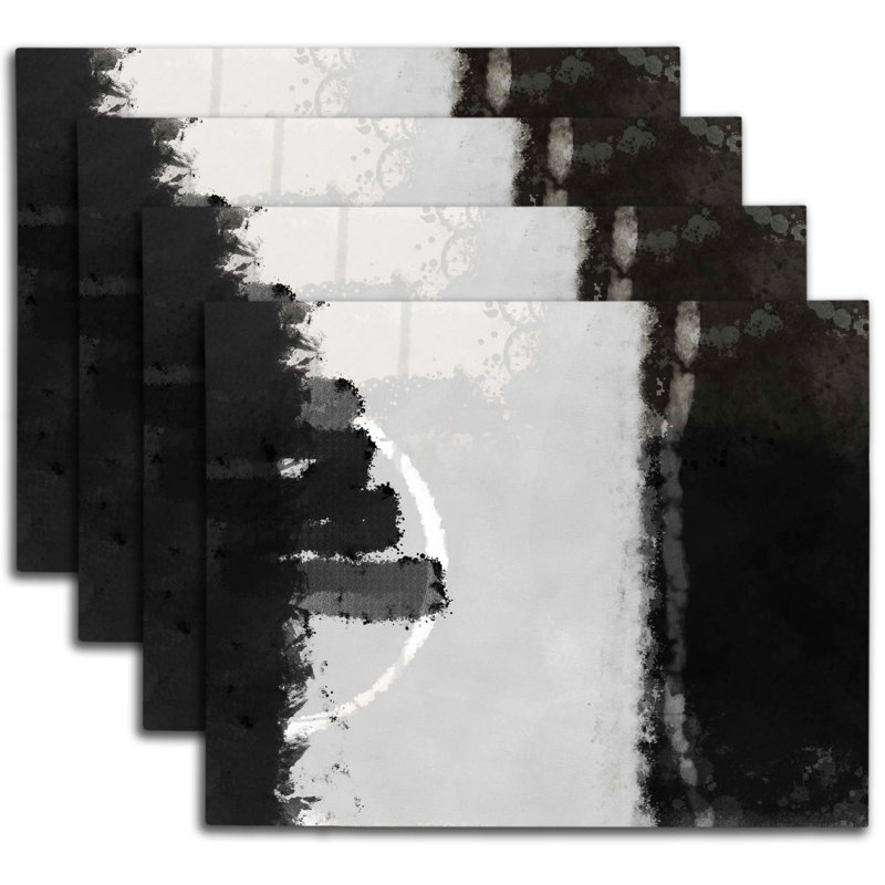 Napperon abstrait en polyester