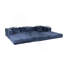 Canapé-lit convertible à plancher à compression avec structure fixe, modulaire désossé, sans assemblage, idéal pour les espaces polyvalents-866090260