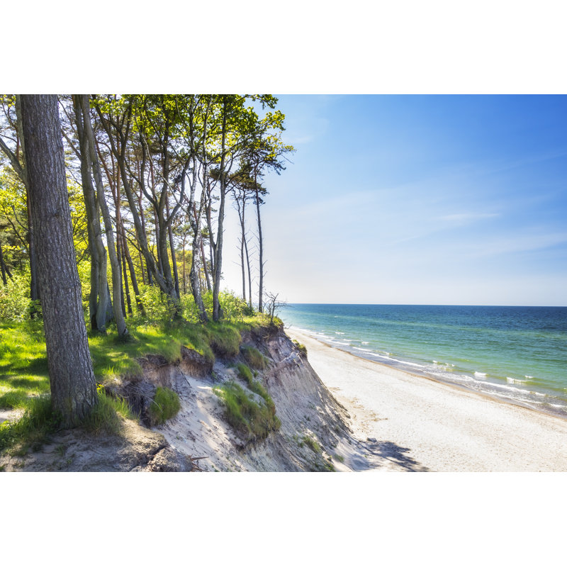 Polish Seashore by Ewg3D - Wrapped Canvas Print, 81cm H x 122cm W