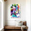 "Abstract Donkey", ensemble de 3 pièces sur toile par PaintboxJenny-763910998