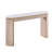 63" Modern Fluted Console Table, Narrow Entryway & Sofa Table With Marble-Pattern Top For Living Room Hallway Foyer-922883972