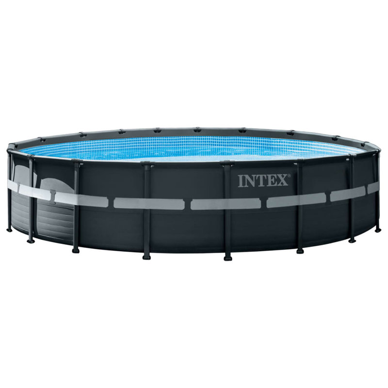 Ensemble de structure en acier VidaXL, L 288,2 po x H 52 po, Noir