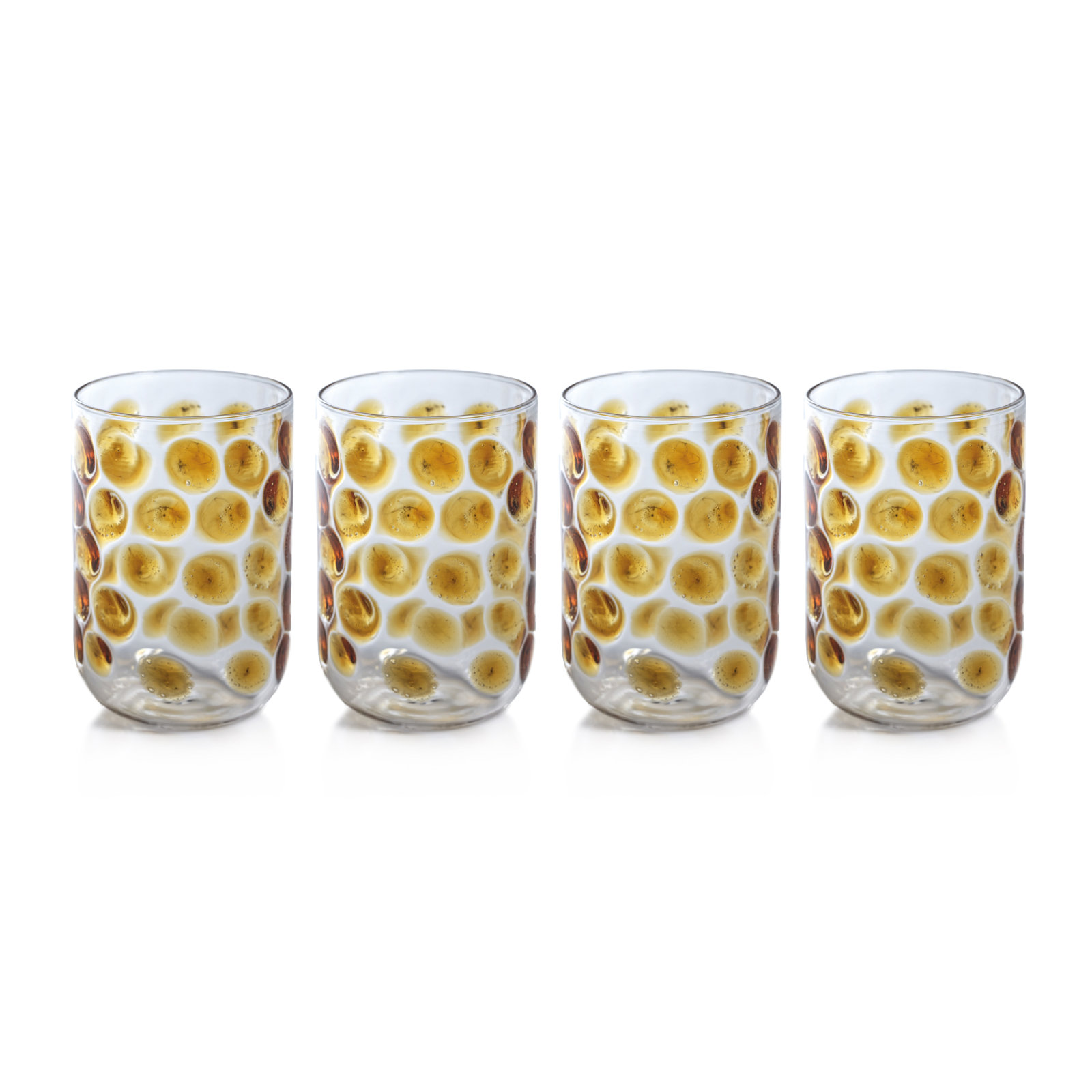 Drinking Glass, Orange
