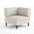 Tufted Corduroy Modular Armchair-1285028547