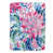 Élégant art floral rose-bleu sélectionné