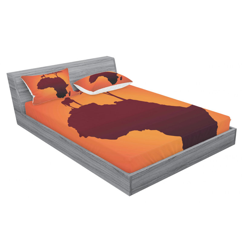 Microfiber Sheet Set, Queen Sheet Set with Pillowcase