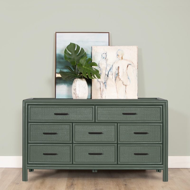 Aruba 8 - Drawer Dresser, Evergreen
