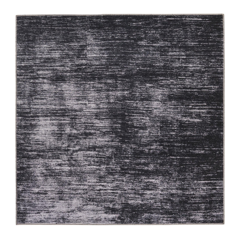 Monroy Chenille Indoor Rug, Square 5'