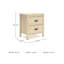 Kaceion 22.05'' W Nightstand