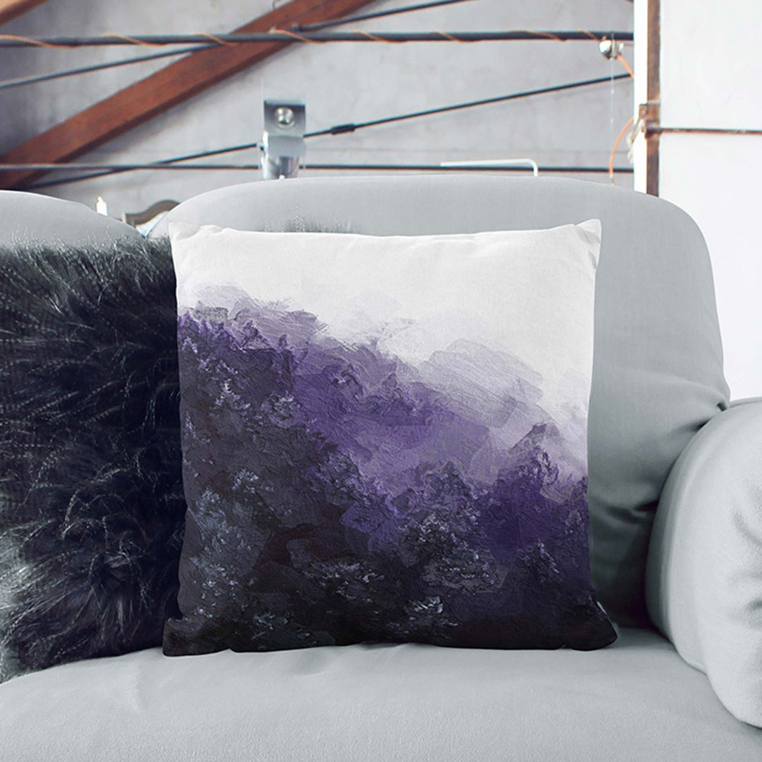 Forest Fog in Germany Cushion with Filling