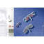 Blue Angel 5/8" x 5/8" Glass Mosaic