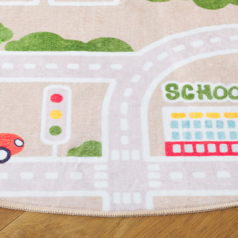 Tapis pour enfant Santa Monica, Rond 6 pi