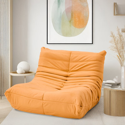36.2" Wide Bean Bag Chair Togo Sofa For Adults And Kids