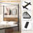 Willowdean Metal Canopy Bed-1118942267