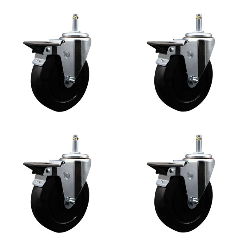 Soft Swivel Grip Ring Stem Caster