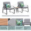 Thorbjorn 2 - Person Patio Conversation Set with Cushions