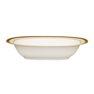 Bol à légumes ovale Noritake Odessa, 10 1/2 po, 24 oz