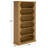 Tristyna Wood 6 Shelf Bookcase-1817700834