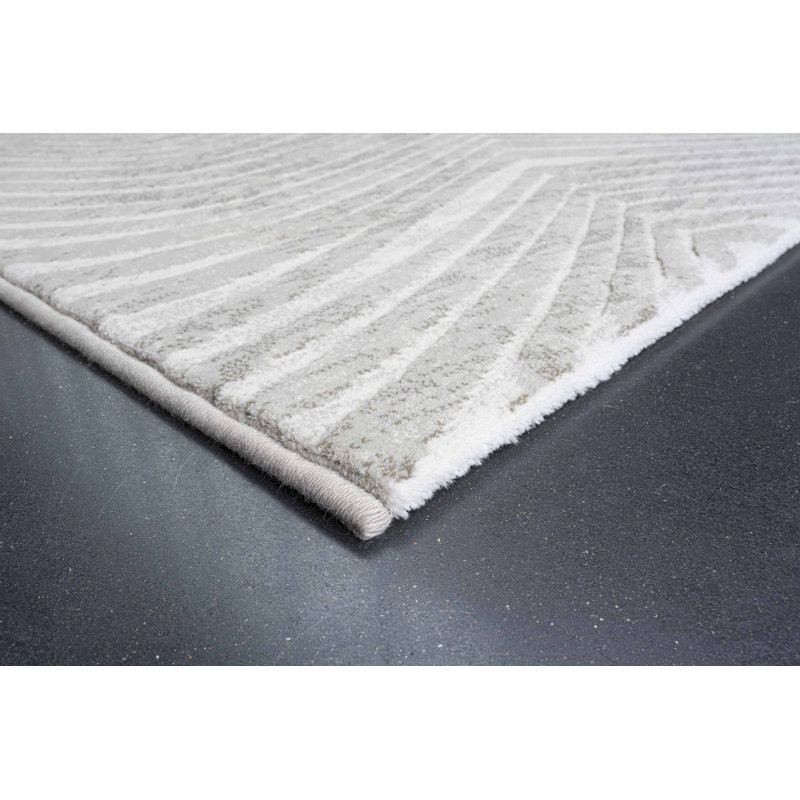 Galleria Beige/Cream Rug, Rectangle 133 x 195cm