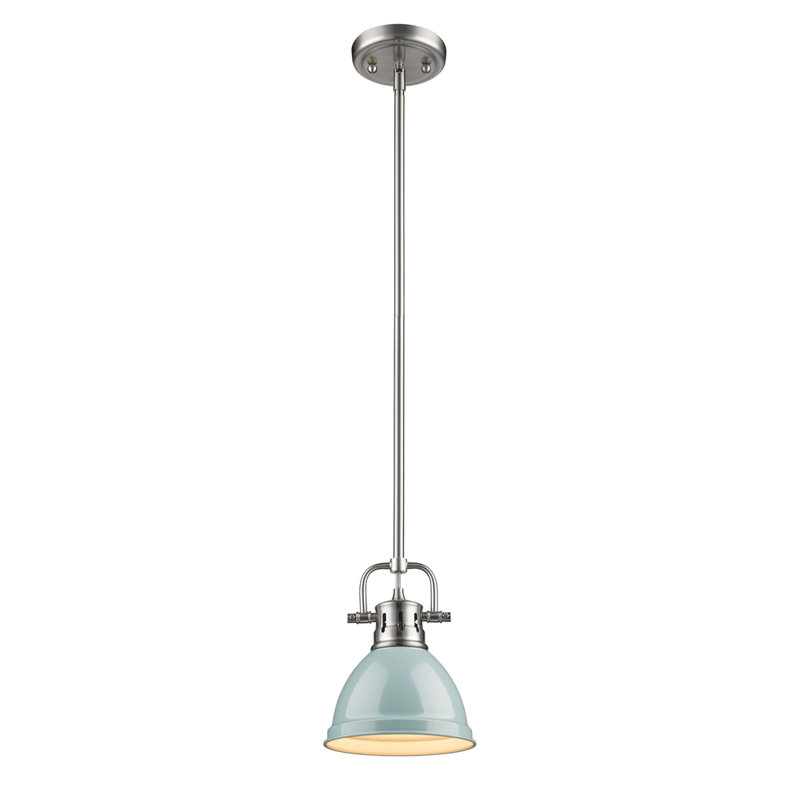 Drakeford 1 - Light Pendant, Seafoam, Pewter