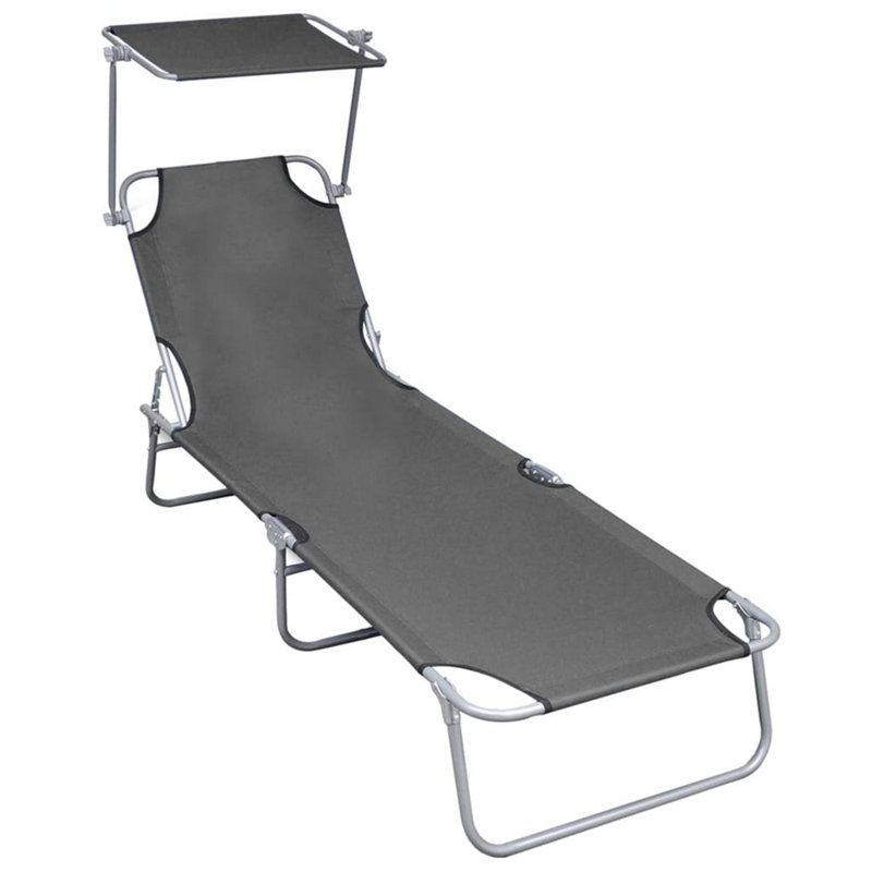 Tierra 75.4" Long Single chaise, Gray