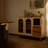 Modern Walnut Solid Wood Sideboard-1694509702