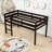 Twin Wood Loft Bed With Ladder-13062694