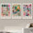 Classical Artwork French Floral Window Girl Woman Colorful Abstract Still Life - Canvas 3 Pieces Henri Matisse Print-91280340-91280341